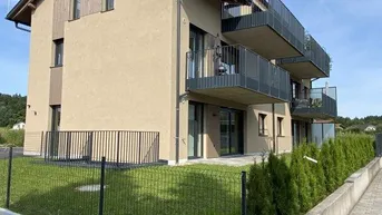 Expose Idyllische 3,5-Zimmer-Wohnung mit Garten - Erstbezug