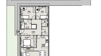 Expose FernBlick 3: 4-Zimmer-Gartenwohnung mit Südterrasse in Perwang am Grabensee!