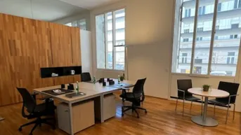 Expose Bezugsfertiges repräsentatives Büro für 6-8 Arbeitsplätze, möbliert, Parkgarage