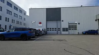 Expose Lagerhalle ca. 300 m² + Büro im Bürohaus, ca. 100 m², Freistellplätze