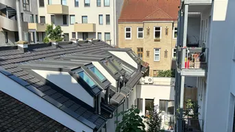 Expose 2-Zimmer Erstbezug Maisonette mit Terrasse im ruhigen Hofgebäude! Kurzzeitmiete möglich