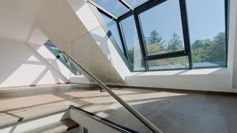 Expose Genießen Sie den Sonnenuntergang von Ihrer begrünten Dachterrasse