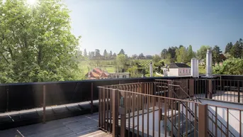 Expose Erleben Sie einen 360 Grad View der Sieveringer Weinberge auf Ihrer Dachterrasse | Top 21