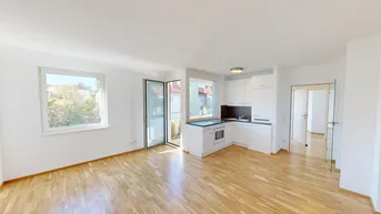 Expose Geräumige 2 Zimmer Wohnung inkl. Einbauküche und Loggia im 12. Bezirk