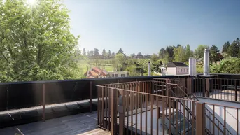 Expose Erleben Sie einen 360 Grad View der Sieveringer Weinberge auf Ihrer Dachterrasse | Top 21