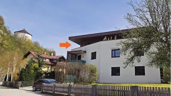 Expose Hochwertige 3-Zimmerwohnung mit Dachterrasse und Carport, zentrumsnah