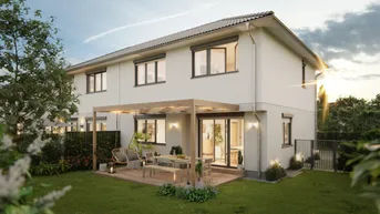 Expose Vor den Toren Wiens. Neues Zuhause in Groß-Enzersdorf: Doppelhaushälfte mit Garten und Terrasse!