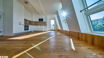 Expose NEU! ++ PKW-GARAGENPLATZ ++ KÜCHE + KLIMAANLAGE ++ 3-ZIMMER-DACHGESCHOSSWOHNUNG MIT 2 TERRASSEN ++ EIGENTUM ++ 1210 WIEN ++