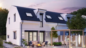 Expose Modernes Reihenhaus in Groß-Enzersdorf: Erstbezug mit Garten und 2 Stellplätzen!