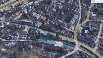 Expose Schönes Baugrundstück in zentraler Ruhelage von Klosterneuburg Weidling mit Planung für 1 Doppelhaus zu verkaufen
