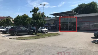 Expose Attraktive Shopfläche im Fachmarktzentrum Haag zu vermieten!