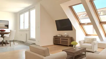 Expose Sonnige 3-Zimmer DG-Wohnung mit Terrasse + Tiefgaragenstellplatz!