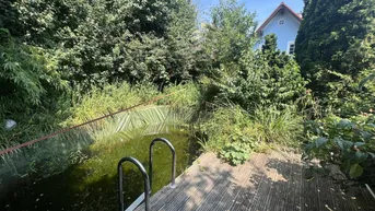 Expose Familienfreundliche Doppelhaushälfte mit Terrasse, Garten und Biotop zur Miete in Laab im Walde, NÖ!