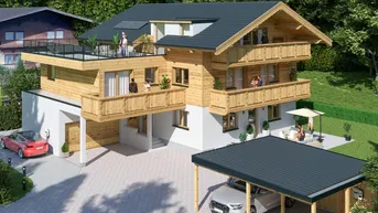 Expose "PROVISIONSFREI" Dachgeschosswohnung mit Schmittenblick in absoluter Ruhelage-Zell am See-Thumersbach!