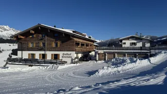 Expose Gasthof mit Zimmervermietung- Schihütte - Bar! Ski in Ski Out – auf 1150m Seehöhe im Skigebiet Hochkönig/Aberg/ Maria Alm.