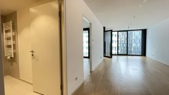Expose UNBEFRISTETE 2 Zimmer im 12en Stockwerk mit Loggia und vielen Extras im Haus beim Belvedere!