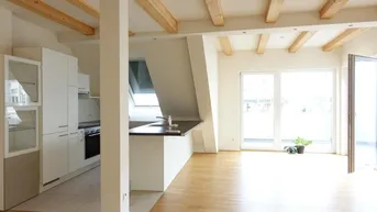 Expose DG-Wohnung mit Traumaustattung 67m² Terrassenfläche - Grenze 1. Bezirk!!!