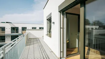 Expose Großzügige 2 Zimmerwohnung mit Balkon, Erstbezug dazu leistbares Wohnen