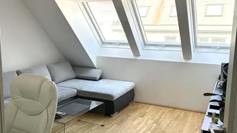 Expose Schickes DG-Apartment nahe Mariahilfer Straße - Auf Wunsch mit Möbel!!
