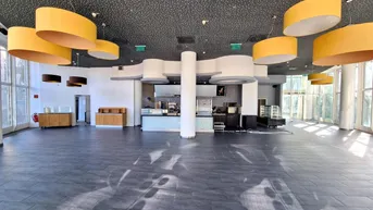 Expose RESTAURANT &amp; IMBISS mit Möglichkeit für kl. Gastgarten - ANDROMEDA TOWER!!