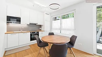 Expose NEUBAU - BAUJAHR 2017- FERNWÄRME ! Top möblierte 2 Zimmer Wohnung mit großem Balkon in Trienna
