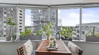 Expose TRAUMLAGE beim Kaiserwasser mit U1-Nähe! Wohnung mit Loggia im 7. OG mit WEITBLICK!