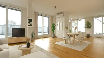 Expose HIGH-LEVEL-PENTHOUSE mit POOL am Dach und DIREKTLIFT!!! 140m² TERRASSENFLÄCHE!!!