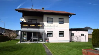 Expose Reserviert |Gepflegtes Einfamilienhaus mit großem Grundstück|beheizbarer und beschatteter Wintergarten |Wölfnitz | Klagenfurt