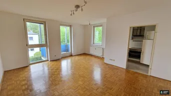 Expose 2-Zimmer-Wohnung mit TG-Platz und Balkon in unmittelbarer LKH-Nähe!