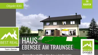Expose NEUBAU - Doppelhaushälfte in Ebensee am Traunsee - modernes Wohnen im Salzkammergut!