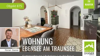 Expose Komfortable Gartenwohnung am Traunufer in Ebensee am Traunsee!