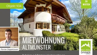 Expose Ruheoase in Altmünster: Wohnung mit Garten und Garage in Altm�ünster
