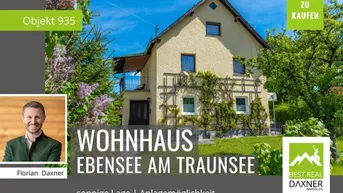 Expose Wohnhaus mit separater Einliegerwohnung in sonniger Lage von Ebensee am Traunsee