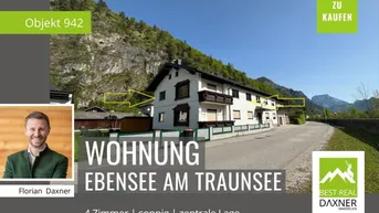 Expose Großzügige Eigentumswohnung in Ebensee am Traunsee!
