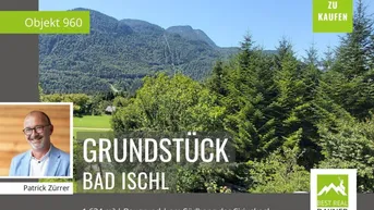 Expose Großzügiges Grundstück mit Baubewilligung am Fuße des Siriuskogl in Bad Ischl