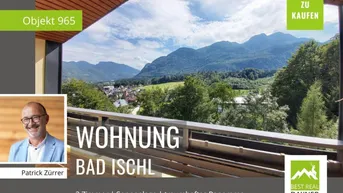 Expose 2 Zimmer Wohnung in spektakulärer Aussichtslage über Bad Ischl