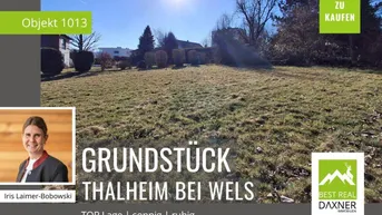 Expose Sonniges Grundstück in sehr guter Lage