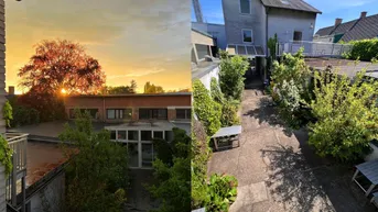 Expose Seltene Gelegenheit in Meidling - Haus und große Halle in Wohn- und Geschäftsviertel!
