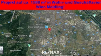 Expose Bauträger aufgepasst - 1568m² in Wohn- und Geschäftsviertel Wien Meidling