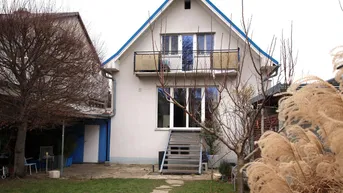 Expose Wien Meidling: Schönes Einfamilienhaus mit großem Garten und 90m² Werkhalle