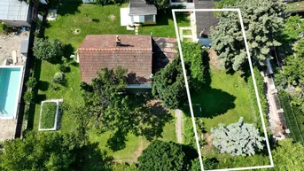 Expose Seltene Gelegenheit - Simmeringer Kleingarten mit 221 m² Eigengrund – keine Pacht - ganzjähriges Wohnen erlaubt!
