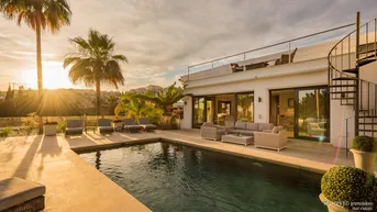 Expose Exklusive Villa mit Golfblick - Marbella5 SZ, Top Location, Privatsphäre, &amp; Pool