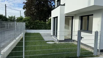 Expose Exklusives Familienhaus mit Garten und 3 Terrassen in Top-Lage 1220 Wien - Erstbezug und hochwertige Ausstattung mit MIETKAUF OPTION