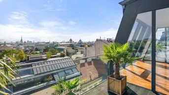 Expose Traumhaftes Wohnen im Herzen von Wien - DG Wohnung mit 235m², Balkon, Terrassen, 4 Zimmer und Luxusausstattung!