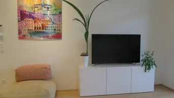 Expose Möblierte Traumwohnung mit 2 Zimmern und einem ca. 14 m² großen Balkon im exklusiven Teil des Sonnwendviertels