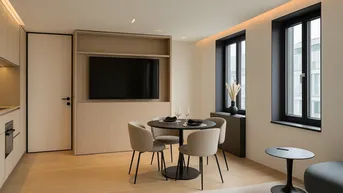 Expose Exklusives 2-Zimmer LUXUS-Apartment im 5-Sterne-Hotel 1010 Wien – Nähe Stephansdom ++ Mit Concierge-Service &amp; Hotelkomfort