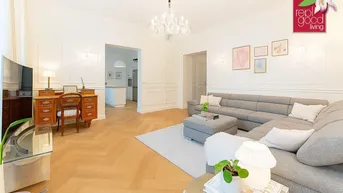 Expose Wien Mitte: 4-Zimmer-Altbau | Luxussanierung | Balkon genehmigt | Nähe U3/U4 &amp; Innenstadt