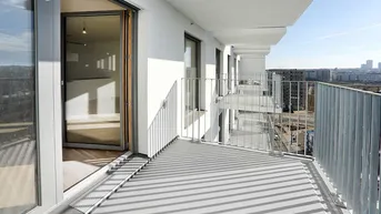 Expose Sonnwendviertel: 4-Zimmer-Wohnung mit Balkon im 6. OG – Fitnessraum, Co-Working &amp; Rooftop-Terrasse inklusive!