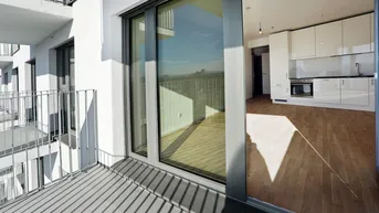 Expose Sonnwendviertel: 1-Zimmer-Wohnung mit Balkon im 3. OG – Fitnessraum, Co-Working &amp; Rooftop-Terrasse inklusive!