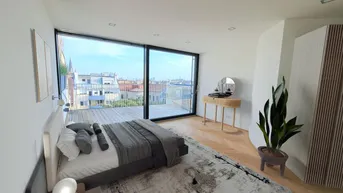 Expose Stilvolle Maisonettewohnung mit Kamin und Dachterrassen im 4. Bezirk